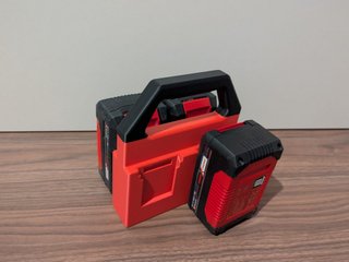 Soporte Porta 4 Baterías EINHELL 18V