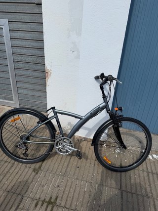 Bicicleta Gris B'Twin