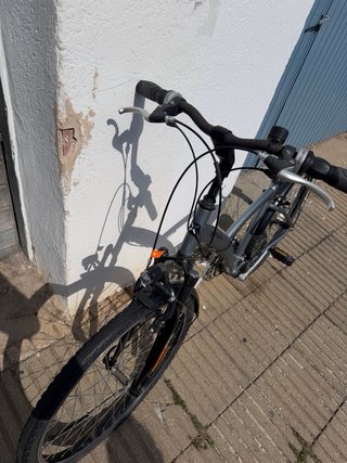 Bicicleta Gris B'Twin