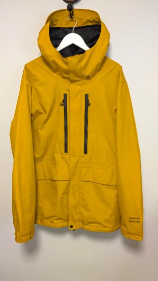 Chaqueta Volcom Gore-Tex Resin gold talla XL