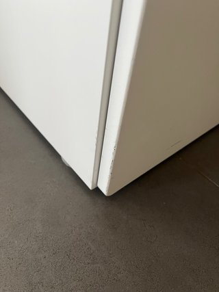 Baúl de almacenaje IKEA blanco