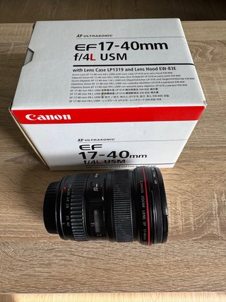 Objetivo Canon EF 17-40mm f/4L USM