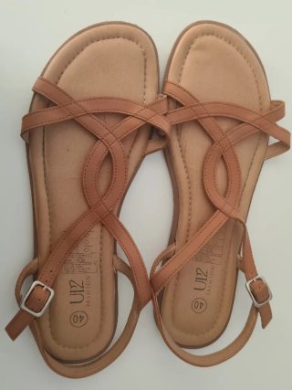 Sandalias UP2 FASHION Marrones Talla 40