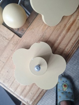 Tiradores nubes para muebles infantiles y 2 bolas