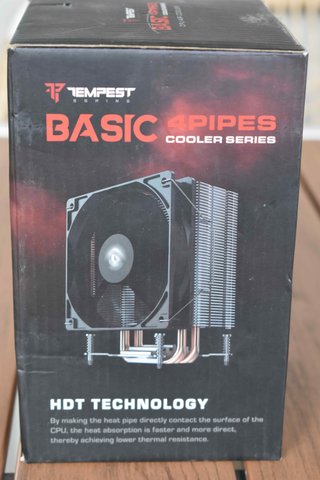 Disipador CPU Tempest Basic 4Pipes
