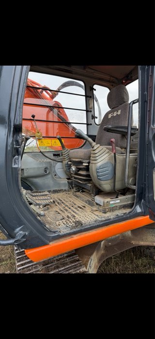 Retro Excavadora Hitachi 215 EX