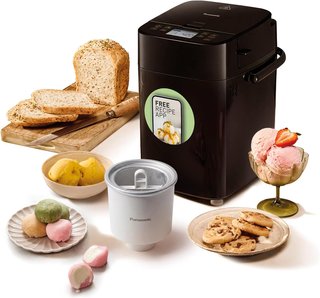 Panificadora y Heladera Panasonic SD-PMC101KXE
