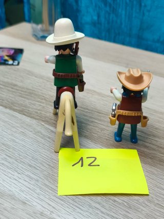 Set de 2 Figuras Playmobil Vaqueros
