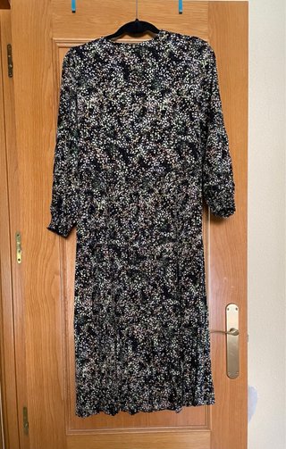 OYSHO Vestido Midi Estampado