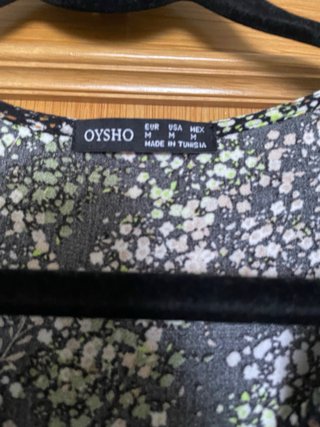 OYSHO Vestido Midi Estampado