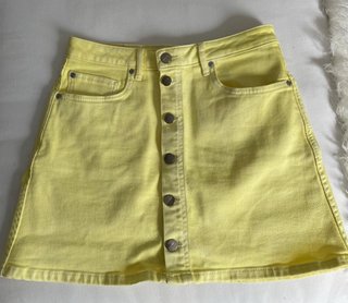 Falda Pepe Jeans x Dua Lipa Amarilla