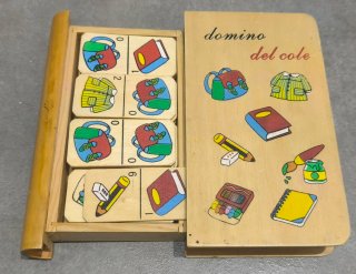 Juego de Dominó del Cole de Madera