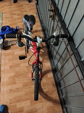 Bicicleta infantil Megamo 18 más ruedines