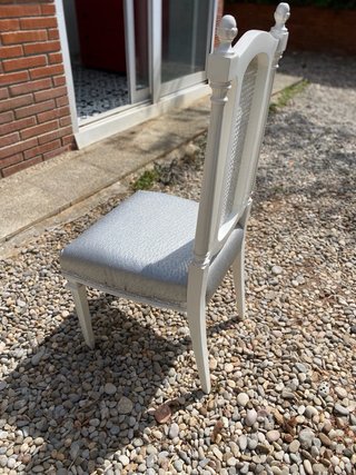 Silla estilo Luis XVI restaurada