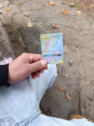 Carta Pokémon Slowpoke & Psyduck GX