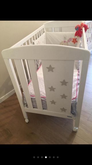 Cuna Cotinfant Aruba Blanca 60x120 cm