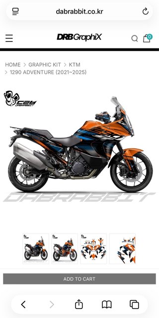 Vinilos KTM 1290 Super Adventure (2021-2025)