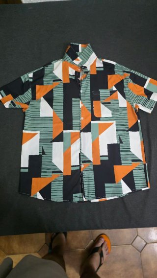 Camisa Verano Estampada Multicolor