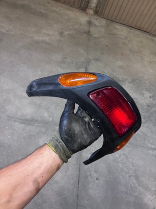 Carena posteriore Piaggio NRG MC2 MC3