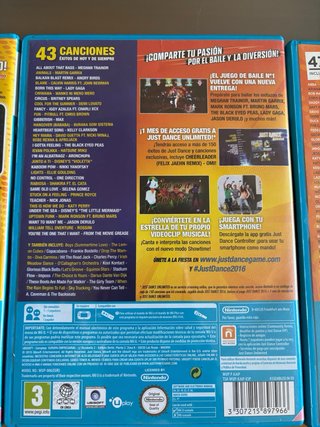 Pack 3 Juegos Just Dance para Wii U