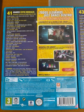 Pack 3 Juegos Just Dance para Wii U