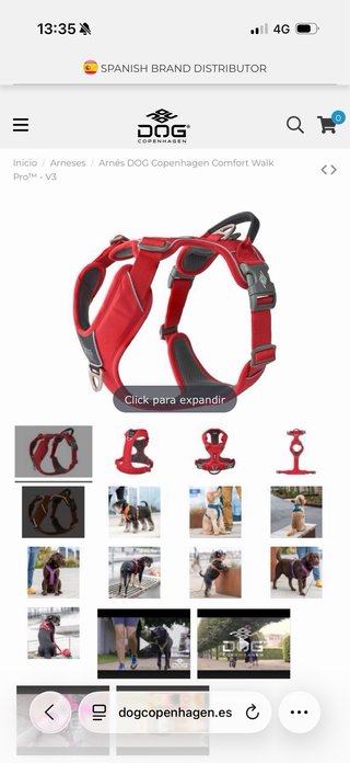 Arnés DOG Copenhagen Comfort Walk Pro Talla L