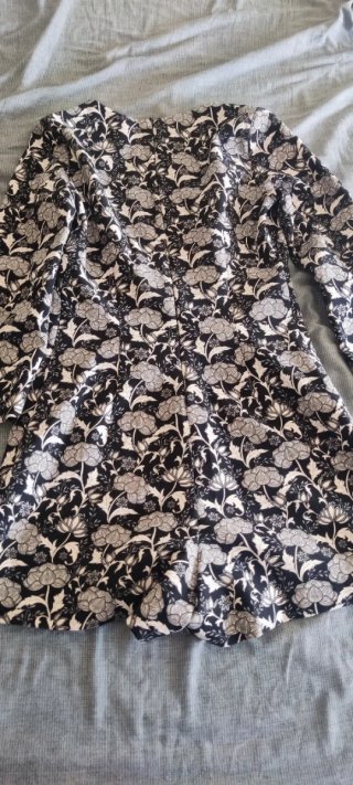 Vestido Falda-Pantalón Zara Estampado Talla S