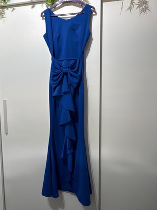 Vestido de Fiesta Largo Azul