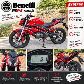 Benelli BN 125cc Roja