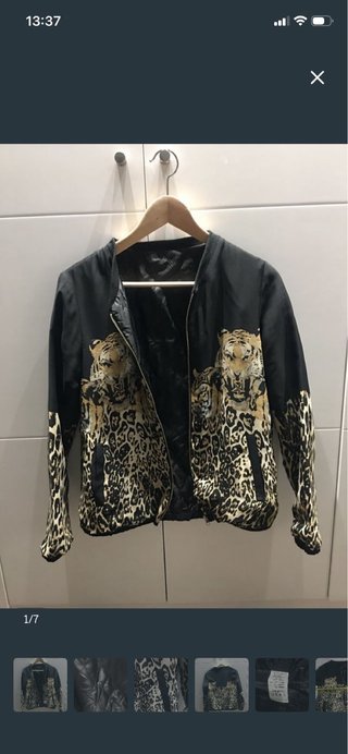 Cazadora Estampada Talla M