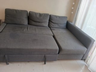 Sofá Cama Ikea con Cheslong