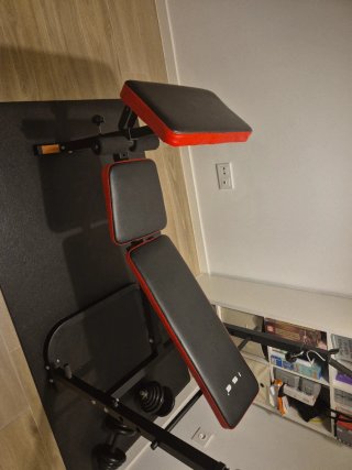 Banco de Musculación ISE con Pesas