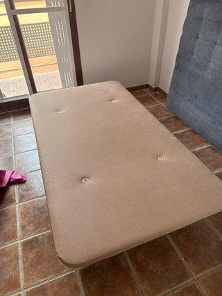 Somier Tapizado 105cm
