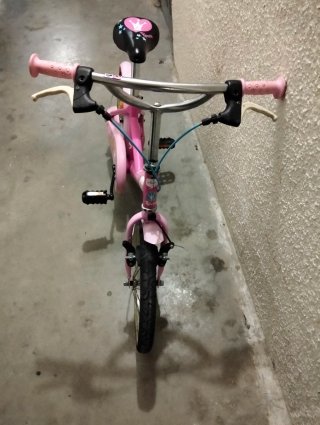 Bicicleta Infantil Btwin Rosa