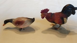 Figura Oca de Belén Vintage