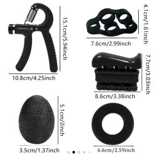 Kit de Entrenamiento de Agarre y Antebrazo