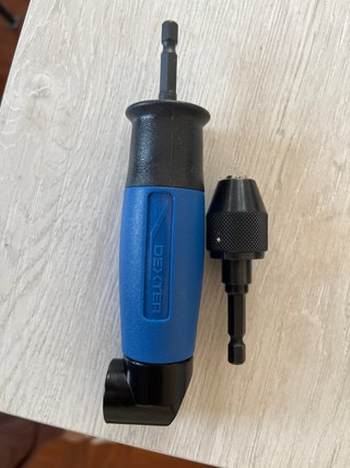 Adaptador Angular atornilladora y Portabrocas
