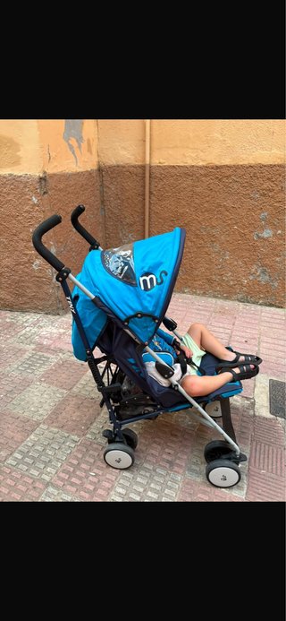 Silla de paseo MS Tiny azul