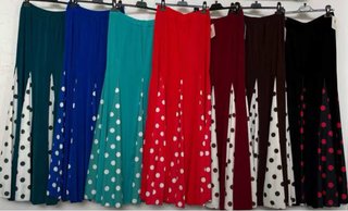 Faldas de ensayo y baile flamenco