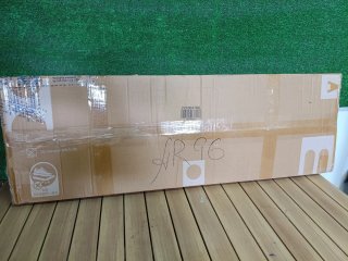 COSTWAY Espejo sobre Puerta de 120 x 37 cm, Espejo