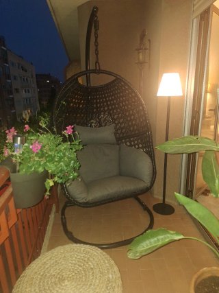 Sillón Columpio de Ratán