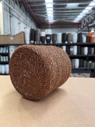 Cubremaceta de Fibra Natural 17x15 cm