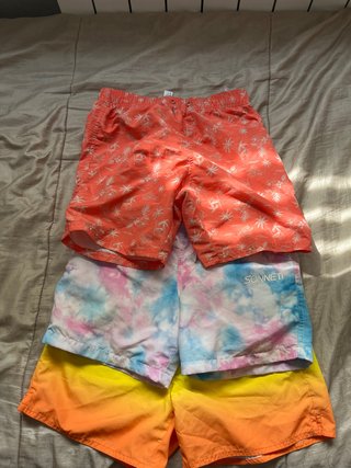 Lote 3 bañadores niño/a talla 10-12 años