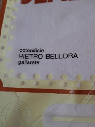 Lenzuolo singolo Seprio vintage