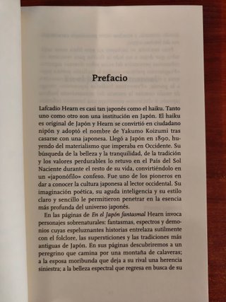 En el Japón fantasmal, de Lafcadio Hearn
