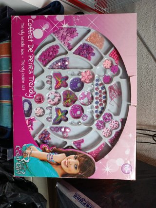 Set de bisutería Cool Girl Para hacer pulseritas