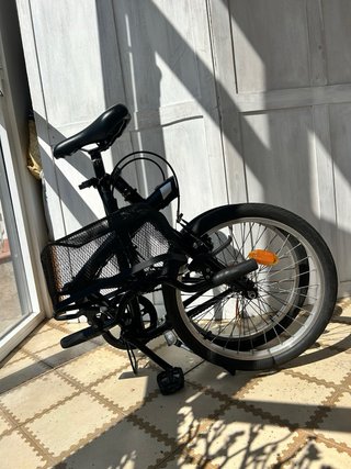 Bicicleta Plegable Tilt 100 Negra 20