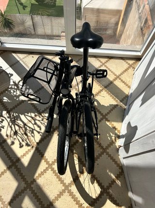 Bicicleta Plegable Tilt 100 Negra 20