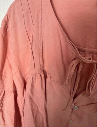 Blusa coral mujer Mango