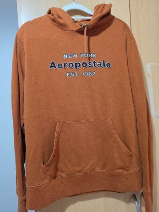 Sudadera Aeropostale Naranja Talla S